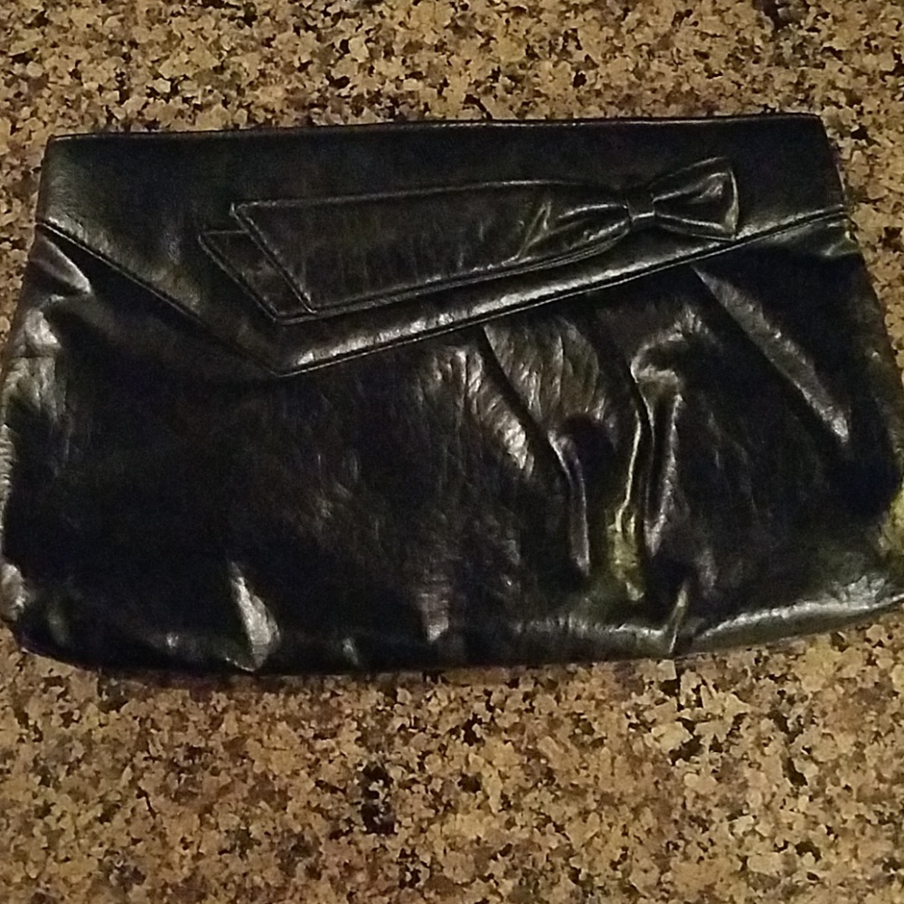 Vintage Black Clutch Excellent Condition